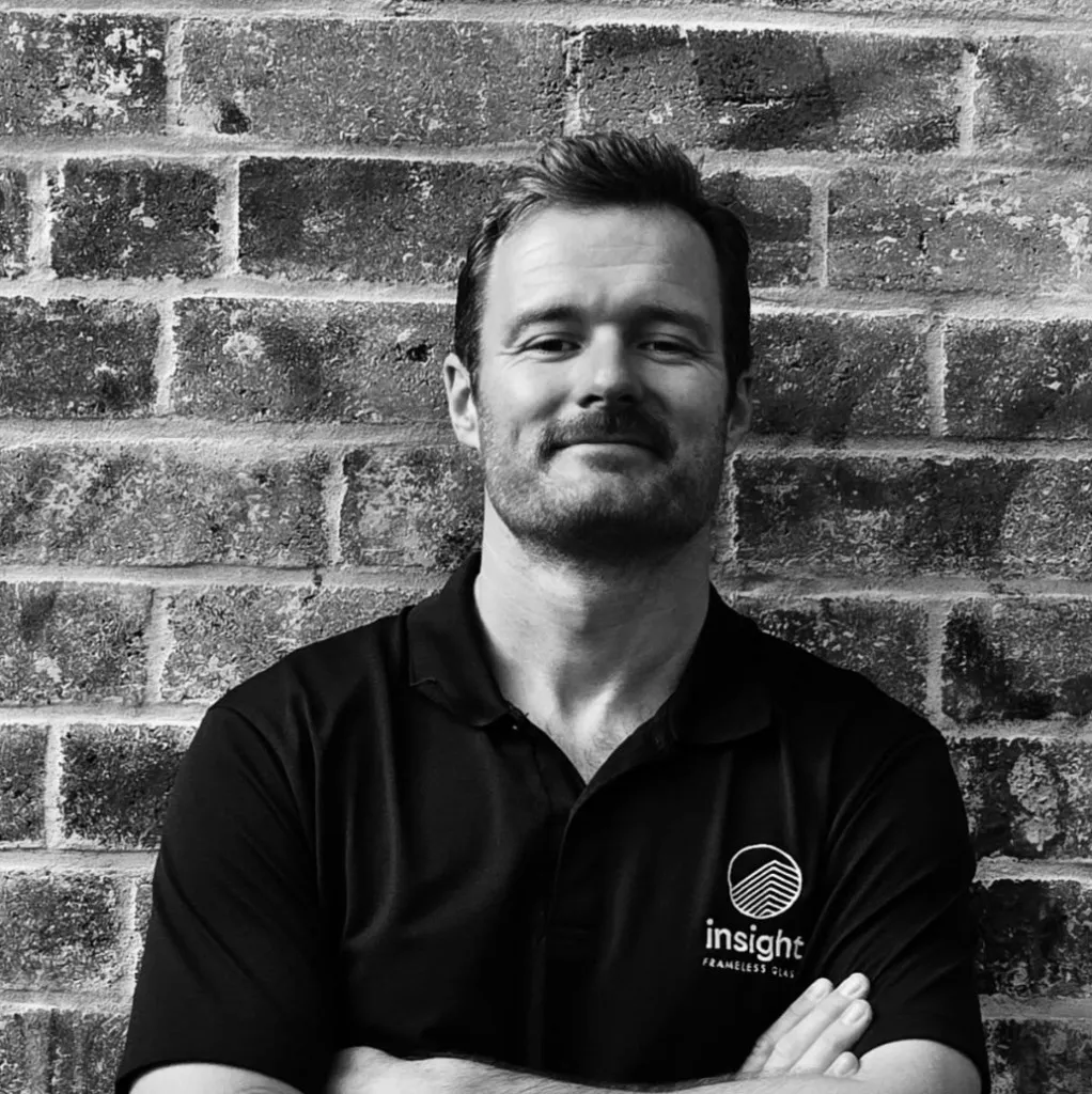 Tom Hammond, founder of Insight Frameless Glass Sydney