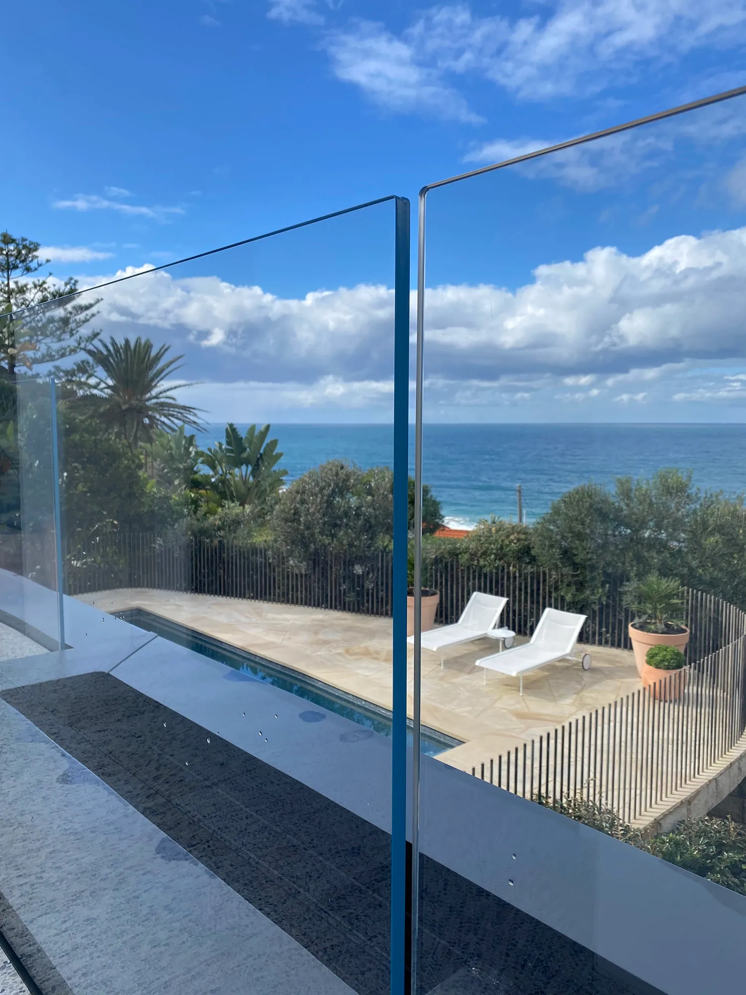 Whale Beach Glass Balustrade