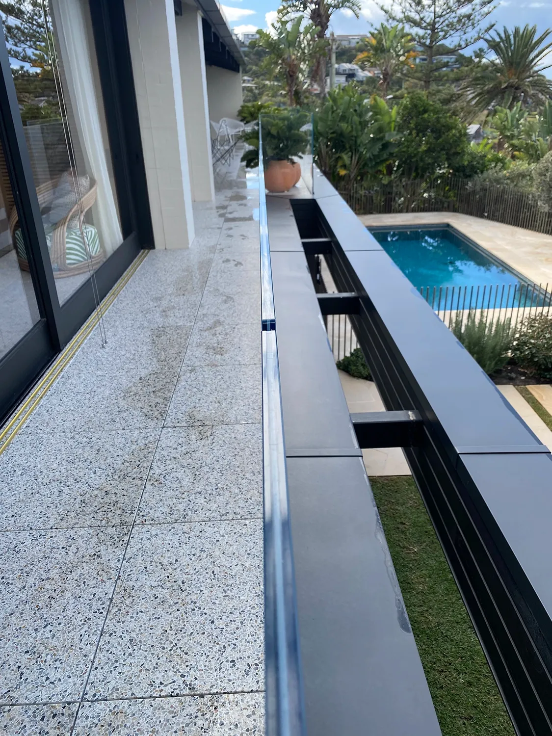 Whale Beach Glass Balustrade