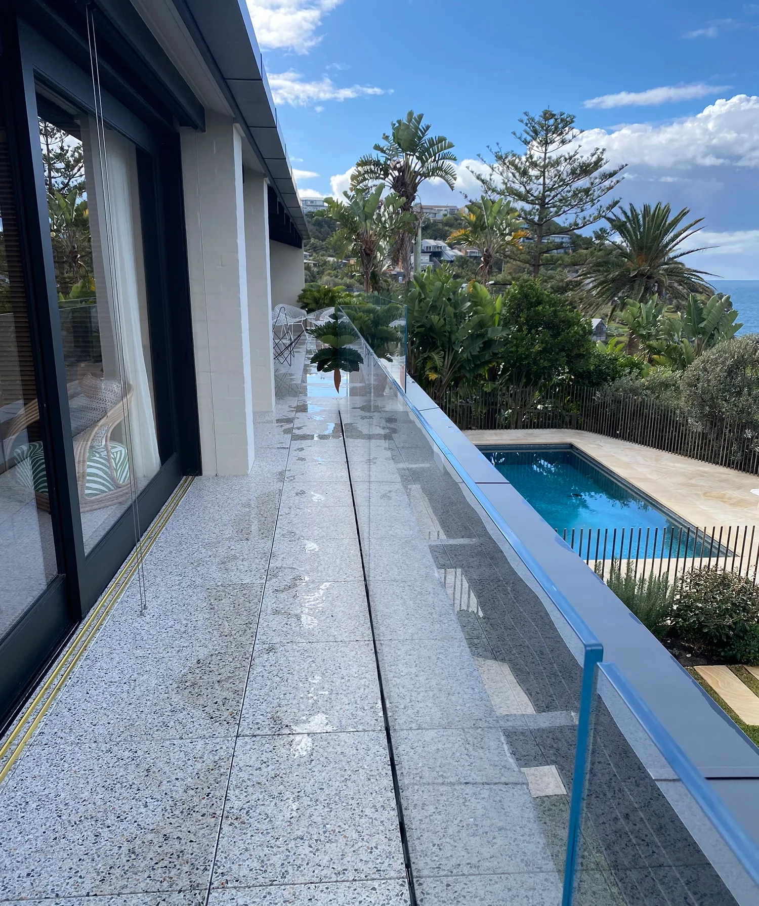 Whale Beach Glass Balustrade